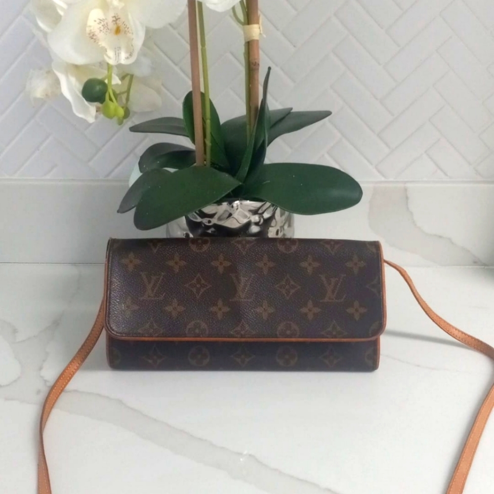 Louis Vuitton Brown Monogram Crossbody Bag